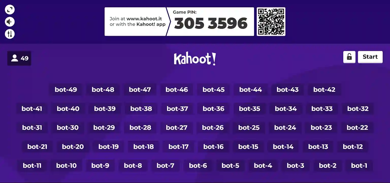 Kahoot Bot Flooder